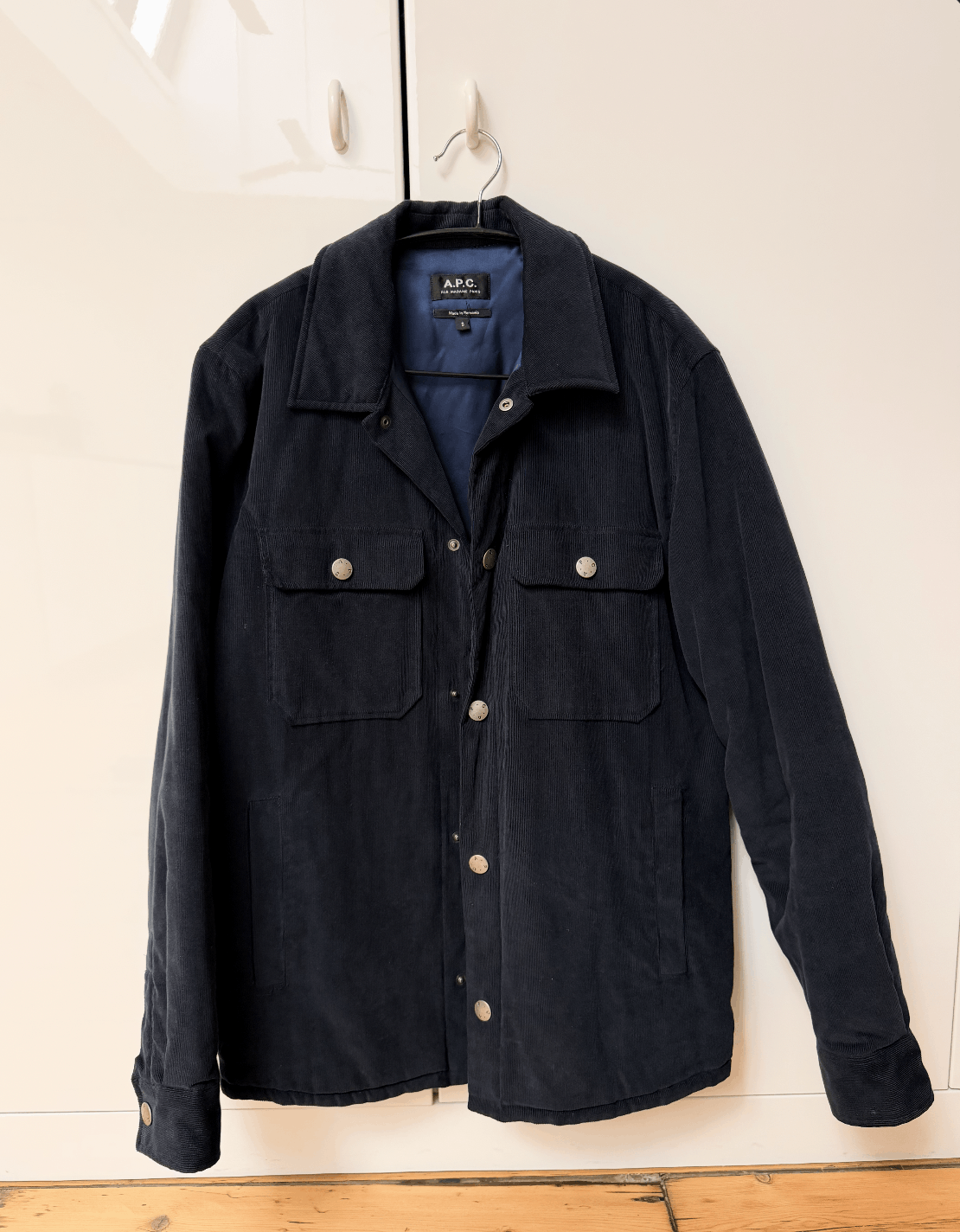 A.P.C. APC Alex Jacket in Navy Size US S / EU 44-46 / 1 - 1 Thumbnail