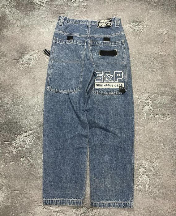 Southpole Southpole jeans, baggy vintage South Pole 90s hip hop Y2K 32 Size US 32 / EU 48 - 2 Thumbnail