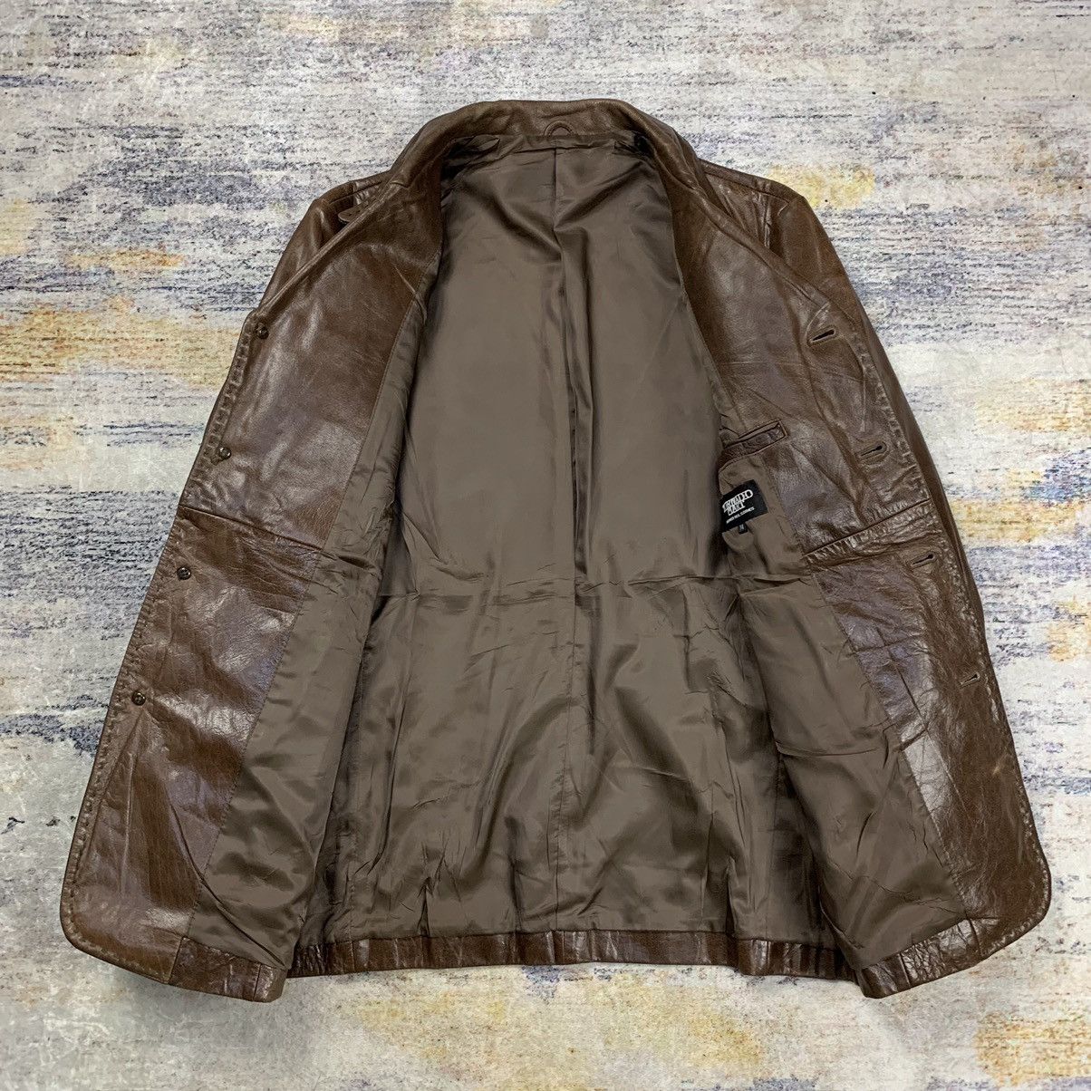 Tornado Mart Tornado mart leather blazer Size US M / EU 48-50 / 2 - 6 Thumbnail