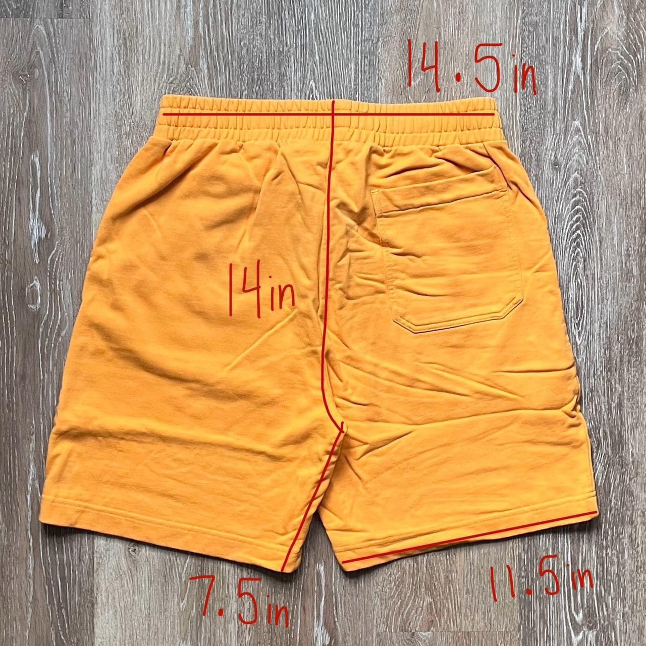 Helmut Lang orange helmet lang core sweat shorts Size US 31 - 2 Thumbnail