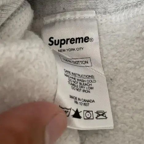 Supreme Supreme Embroidered Outline Hooded Sweatshirt FW16 Size US M / EU 48-50 / 2 - 6 Thumbnail