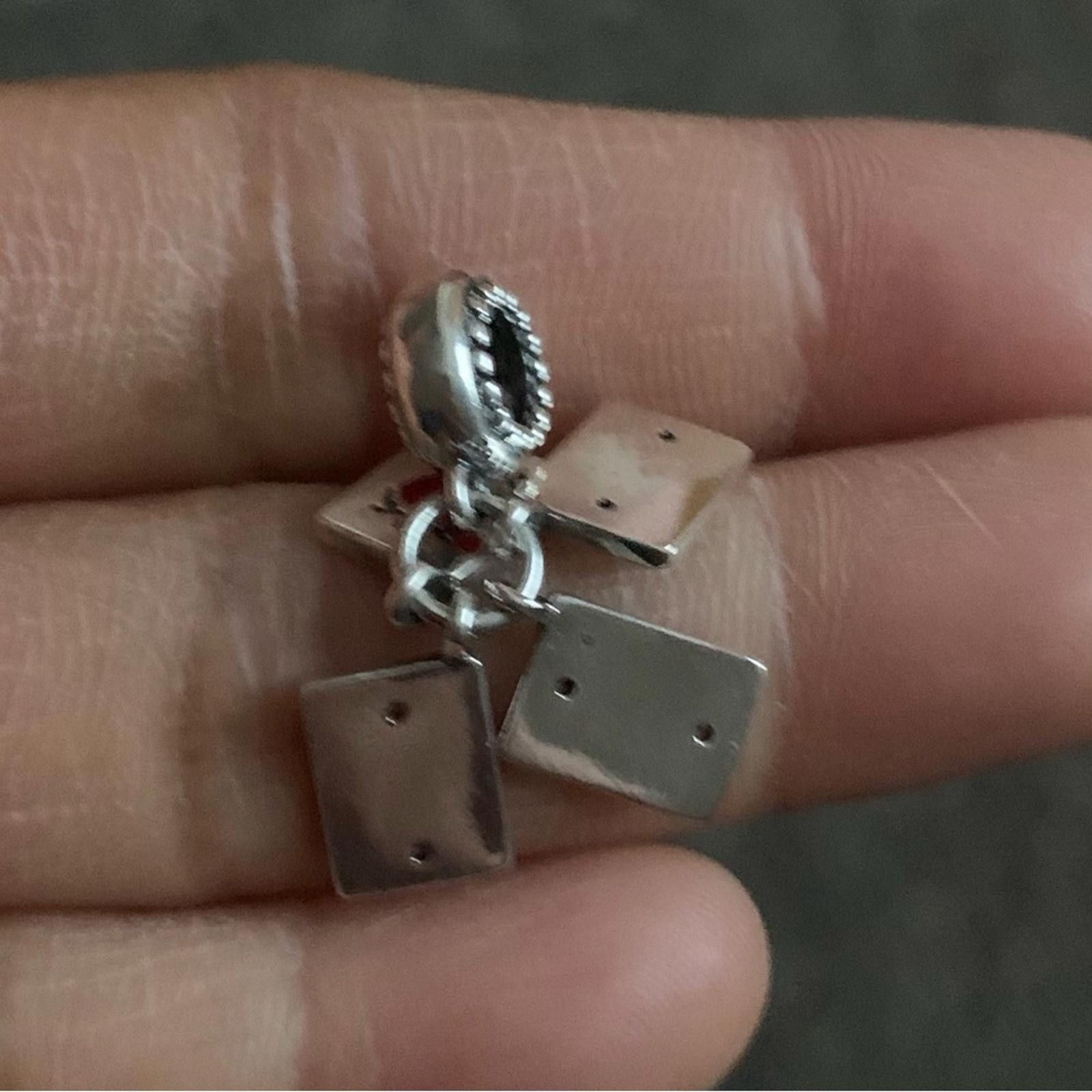 Other NWOT Playing Card Dangle Charm Sterling Silver 925 Size ONE SIZE - 7 Thumbnail