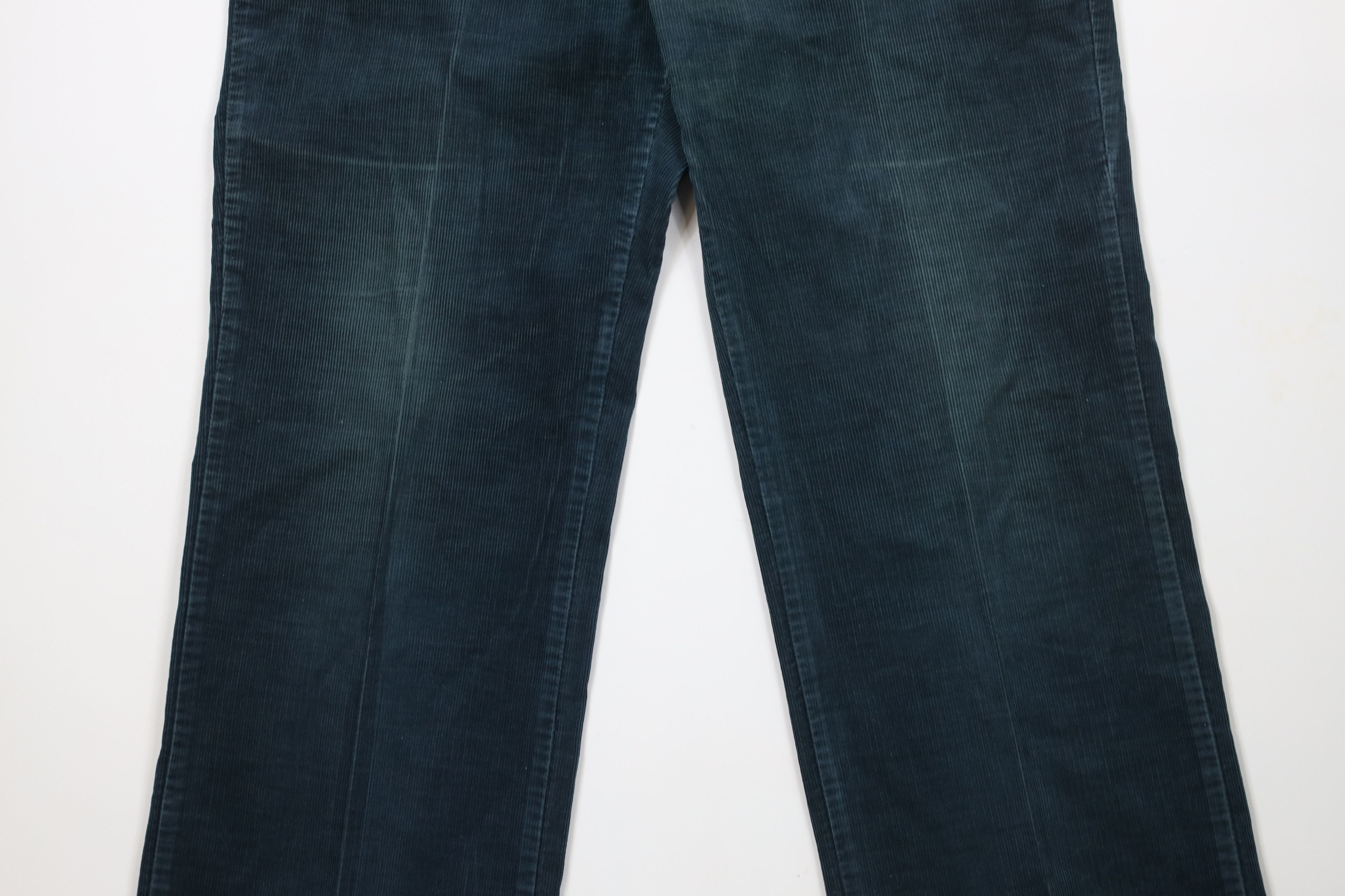 Vintage Vintage 70s Streetwear Corduroy Wide Leg Chino Pants USA Size US 36 / EU 52 - 3 Thumbnail