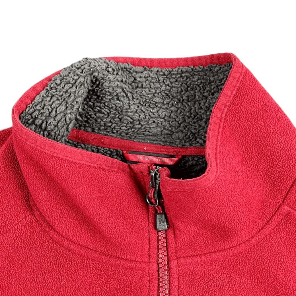 The North Face The North Face Jacket Adult LARGE Red Chimborazo Fleece Gray Sherpa Lined Outdoor Size US L / EU 52-54 / 3 - 4 Thumbnail