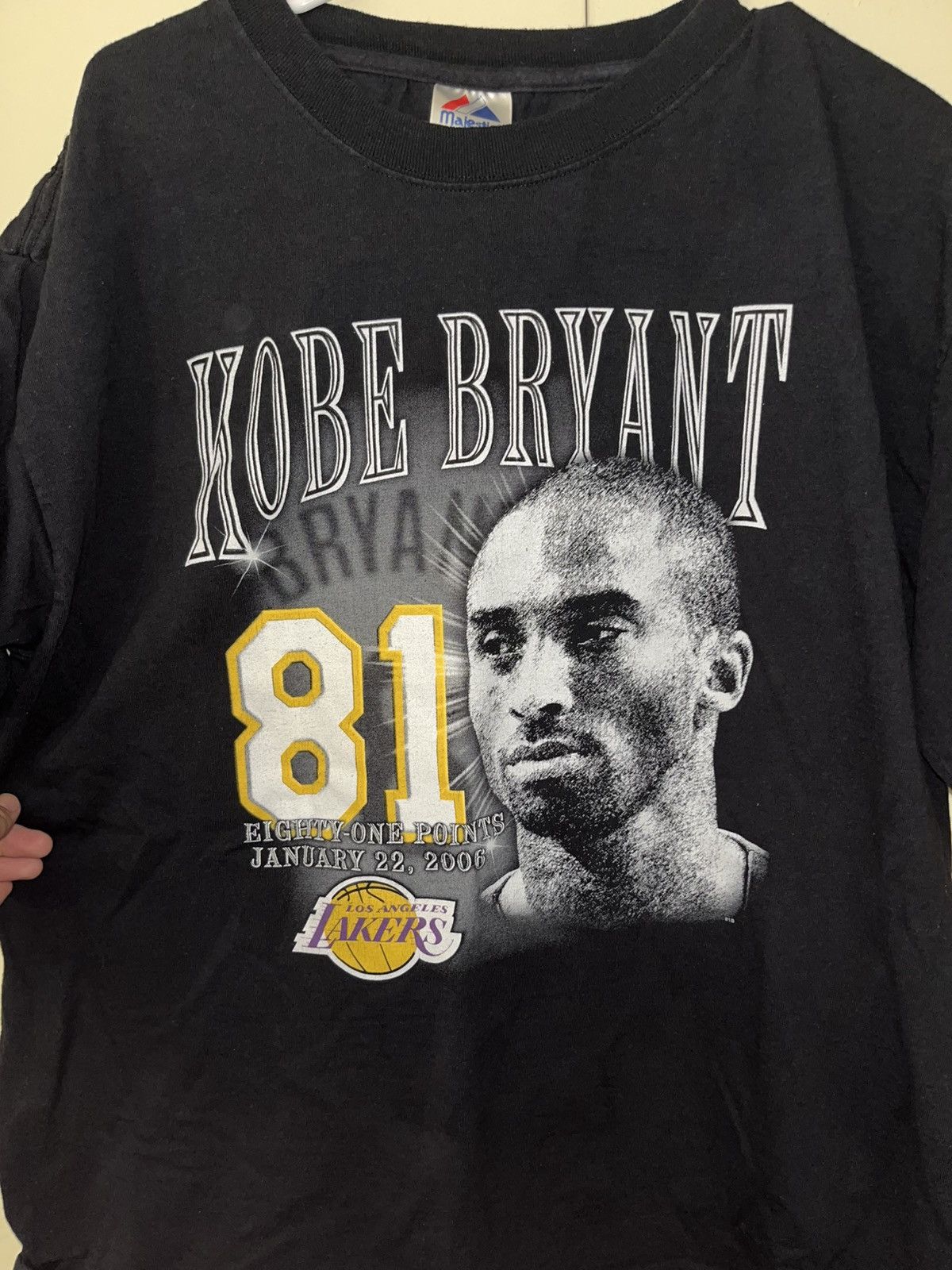 Vintage 2006 Kobe 81 Point Game Tee Size US L / EU 52-54 / 3 - 1 Thumbnail