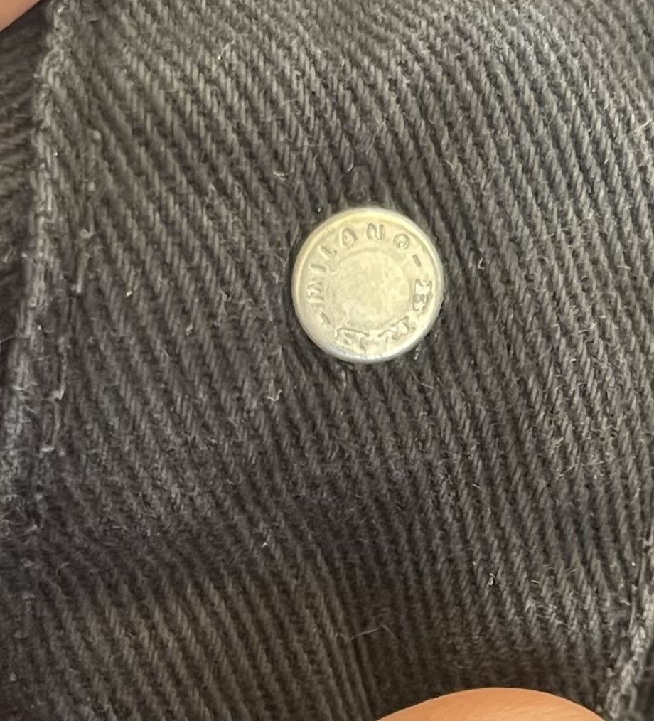 John Galliano 🔥RARE🔥JOHN GALLIANO DENIM DESTRESS BLACK ITALY Size US 31 - 17 Thumbnail