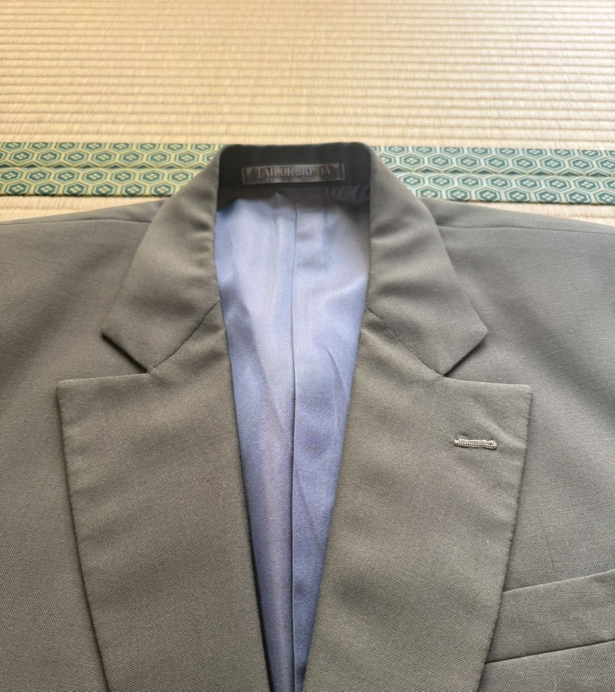 Other Spring&Autumn Vintage Japanese kobe Gabardine Suit Size 38R - 4 Thumbnail