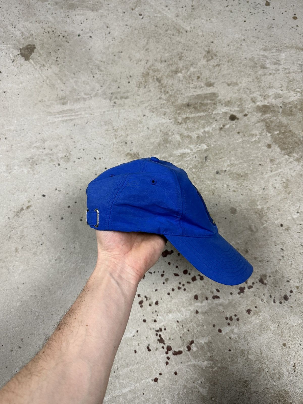 Nike Vintage Y2K Nike x Brasil Blue Hat Cap Swoosh Size ONE SIZE - 5 Thumbnail