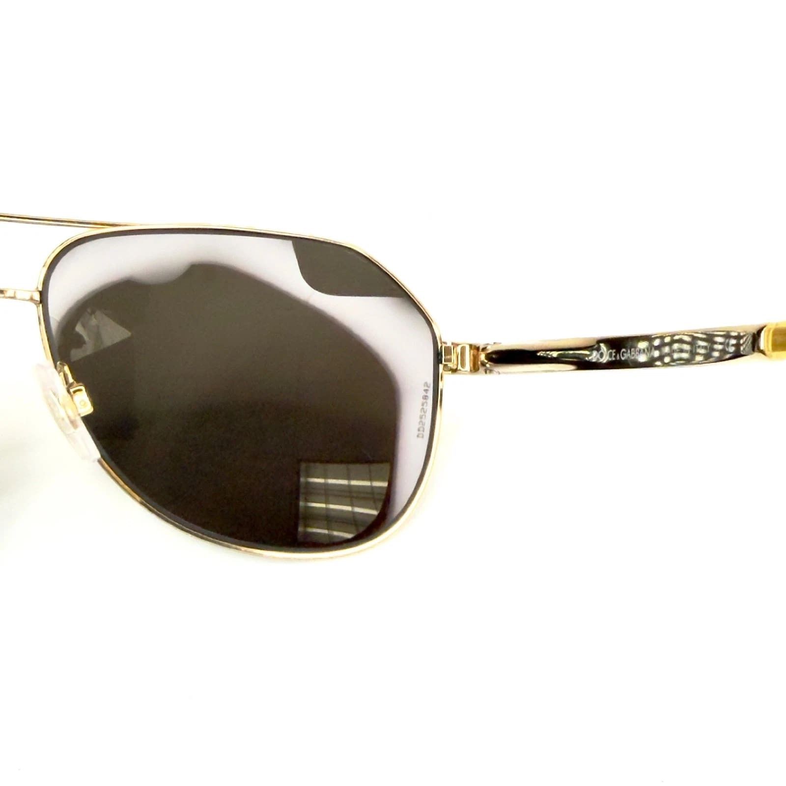 Dolce & Gabbana DOLCE & GABBANA DG2144 2144 Silver Mirrored Sunglasses Size ONE SIZE - 4 Thumbnail