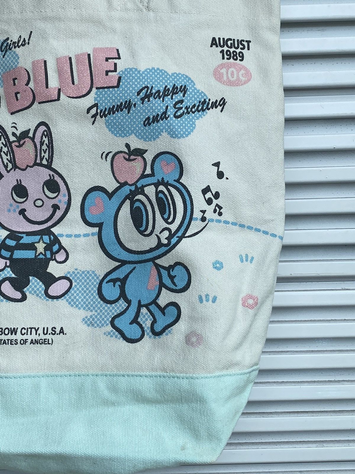 Angel Blue Vintage Angle Blue Hysteric Tote Bag / Travis Flacko Scott Size ONE SIZE - 4 Thumbnail