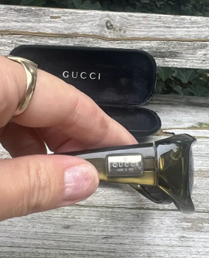 Gucci Gucci Sunglasses Logo GG OG Sport Vintage 90s Bike EX0240 Size ONE SIZE - 2 Thumbnail