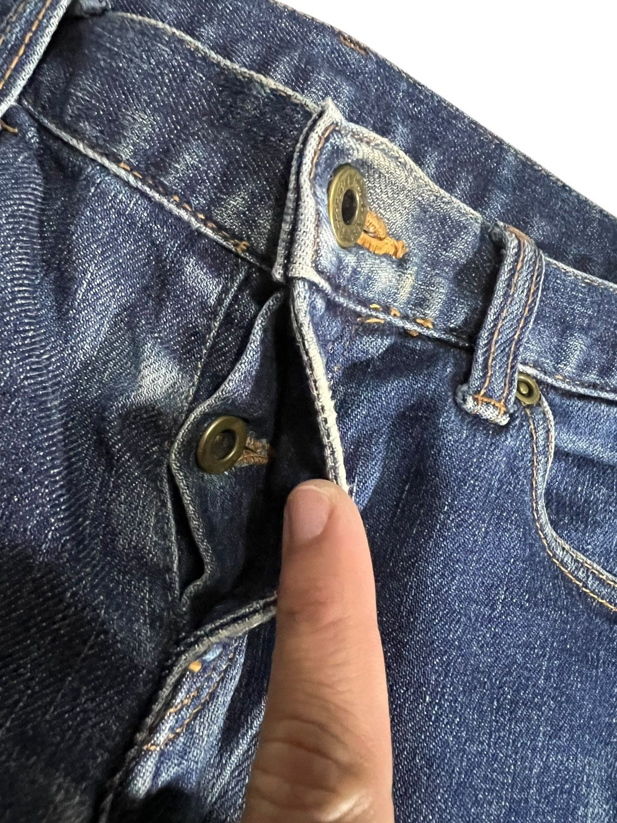 Hysteric Glamour Vintage Hysteric Glamour Low Rise Blue Jean Japan Size US 30 / EU 46 - 10 Thumbnail