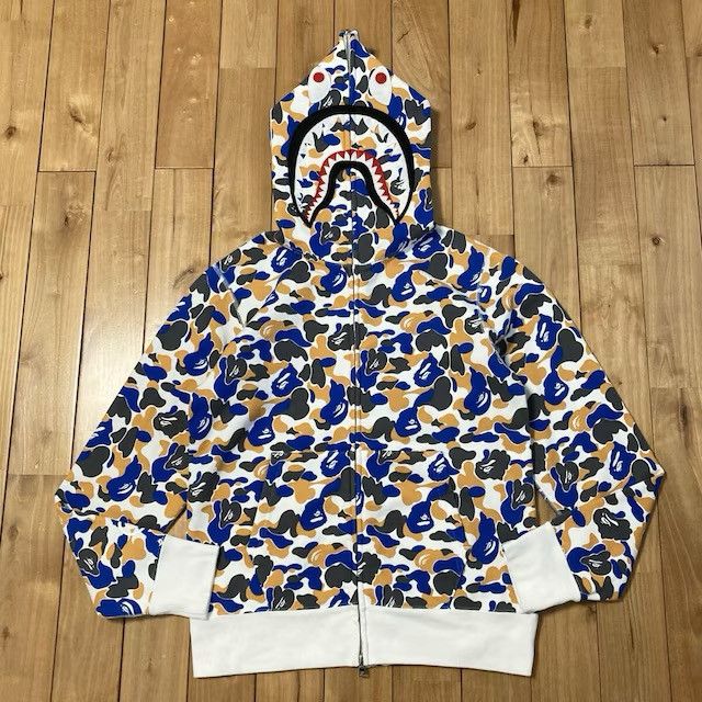 Bape 2024 🔥Maebashi Store Camo🔥 BAPE shark full zip hoodie APE Size US S / EU 44-46 / 1 - 1 Thumbnail