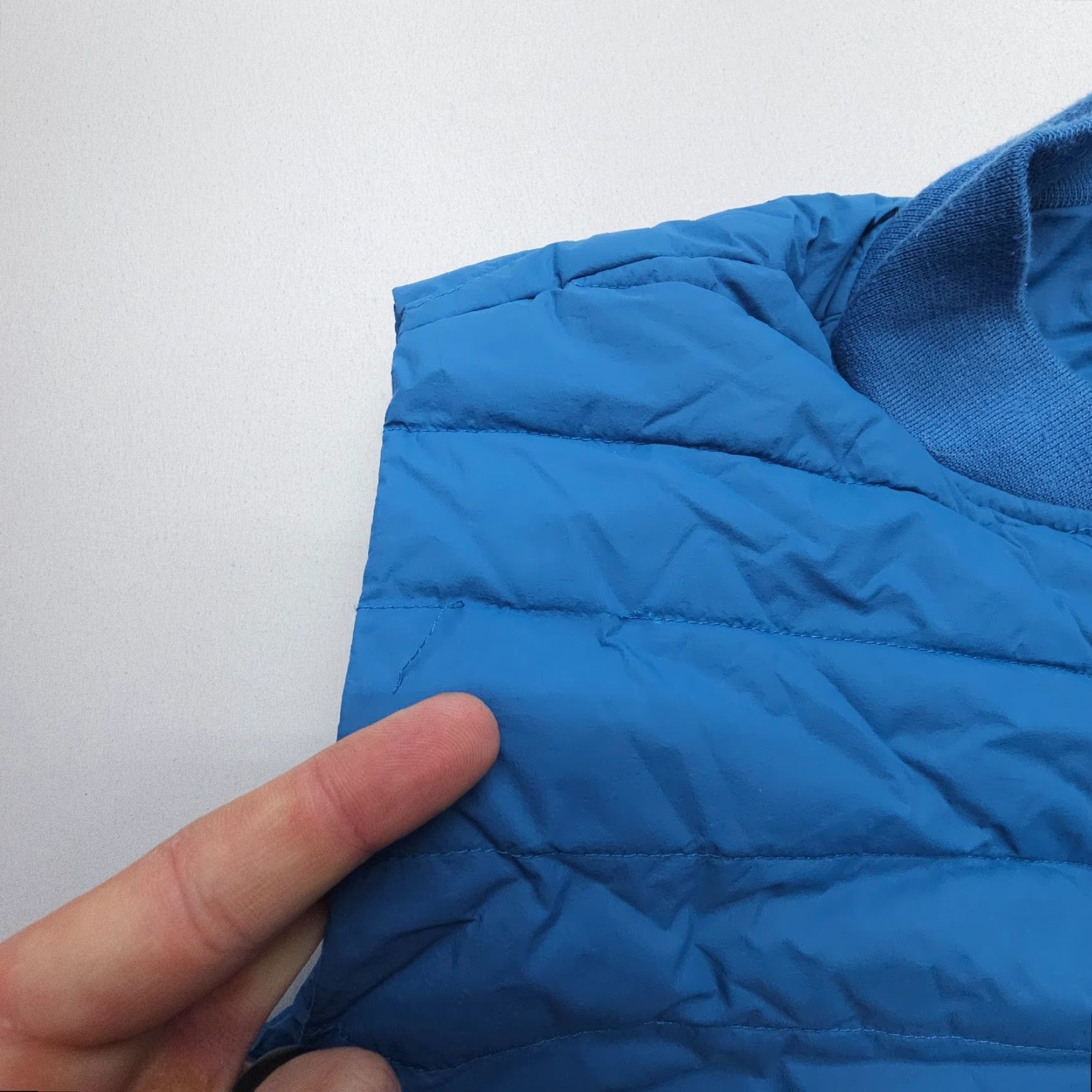 J.Crew J. Crew Performance Puffer Vest Mens Large Blue Quilted Insulated Hiking Golf - Shirt? Size US L / EU 52-54 / 3 - 4 Thumbnail