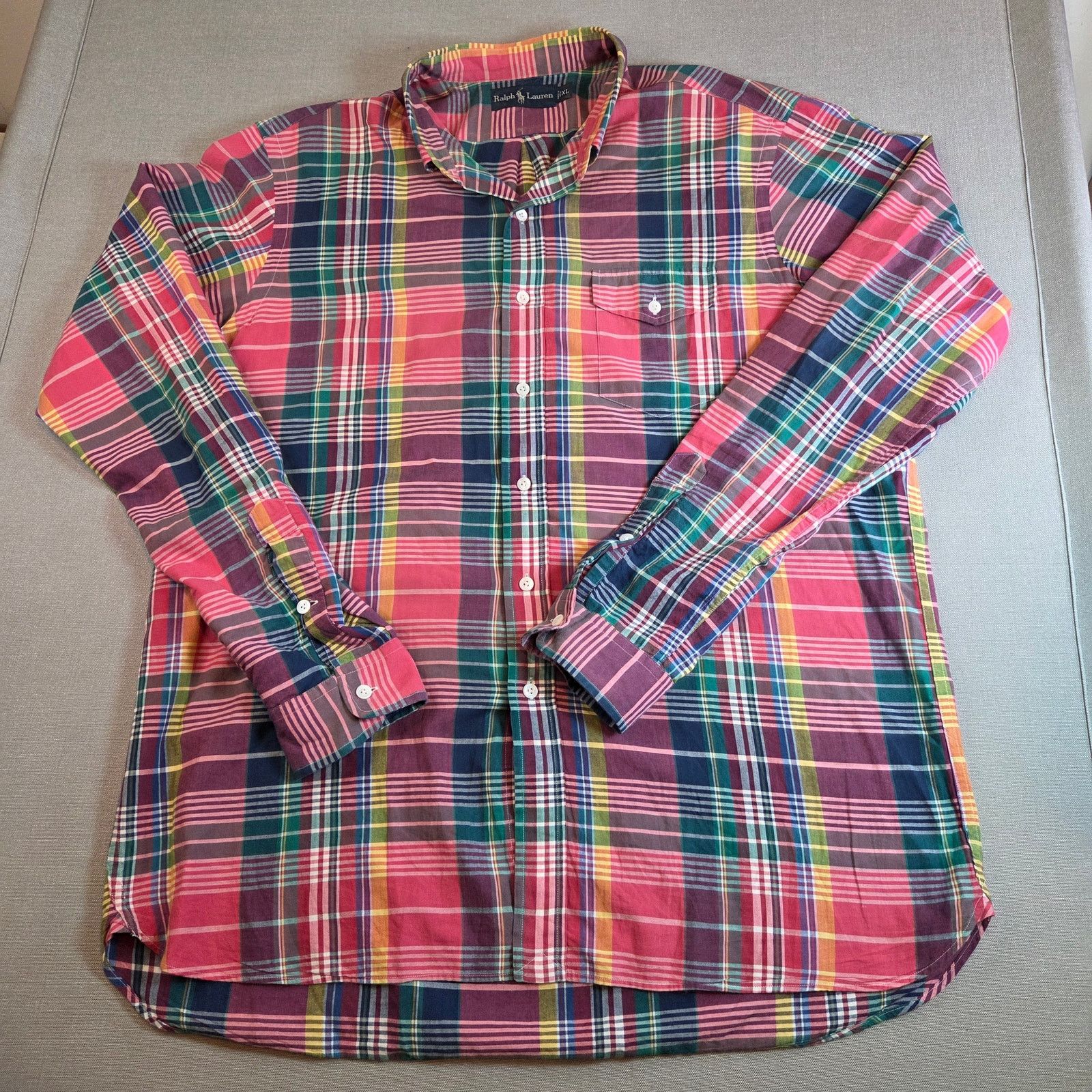 Polo Ralph Lauren ralph lauren plaid cotton shirt xl Size US XL / EU 56 / 4 - 1 Thumbnail
