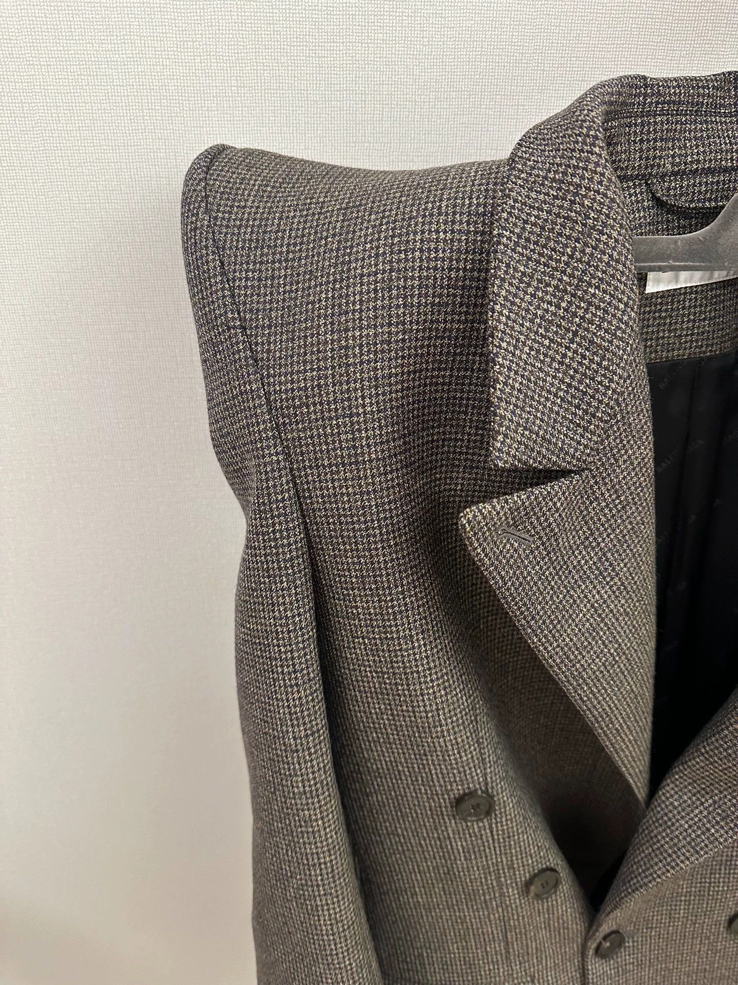 Balenciaga Balenciaga Peak Lapel Fine Check Suit 34 Size XS / US 0-2 / IT 36-38 - 2 Thumbnail
