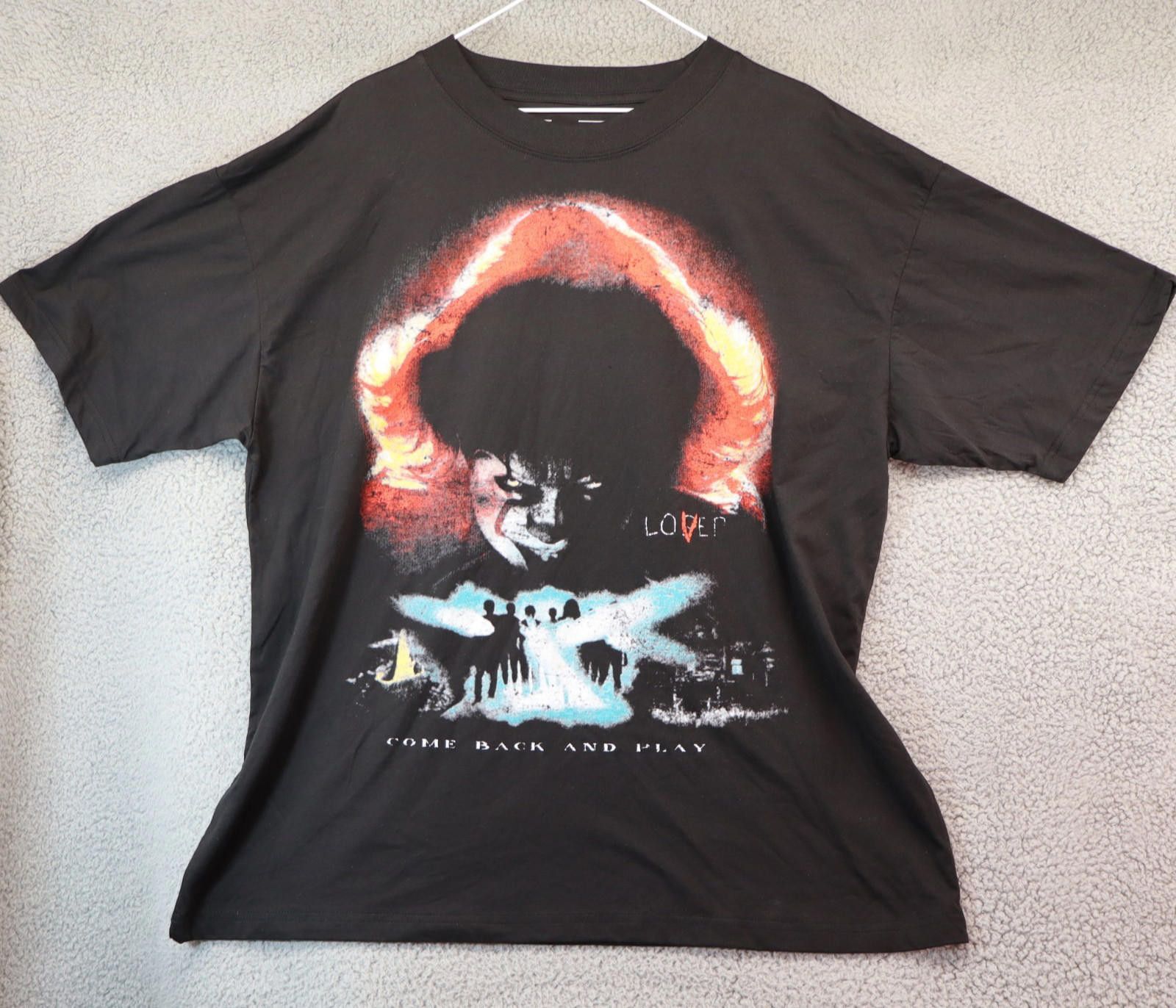 Coca Cola CVLA IT Shirt Pennywise Clown XL Rare Graphic Print Horror Size US XL / EU 56 / 4 - 2 Thumbnail