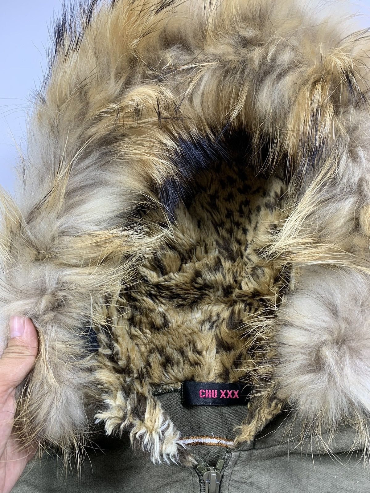 Hysteric Glamour × If Six Was Nine × Le Grande Bleu (L.G.B.) Japanese Fur Hoodie Skull Y2k Style Size US M / EU 48-50 / 2 - 4 Thumbnail