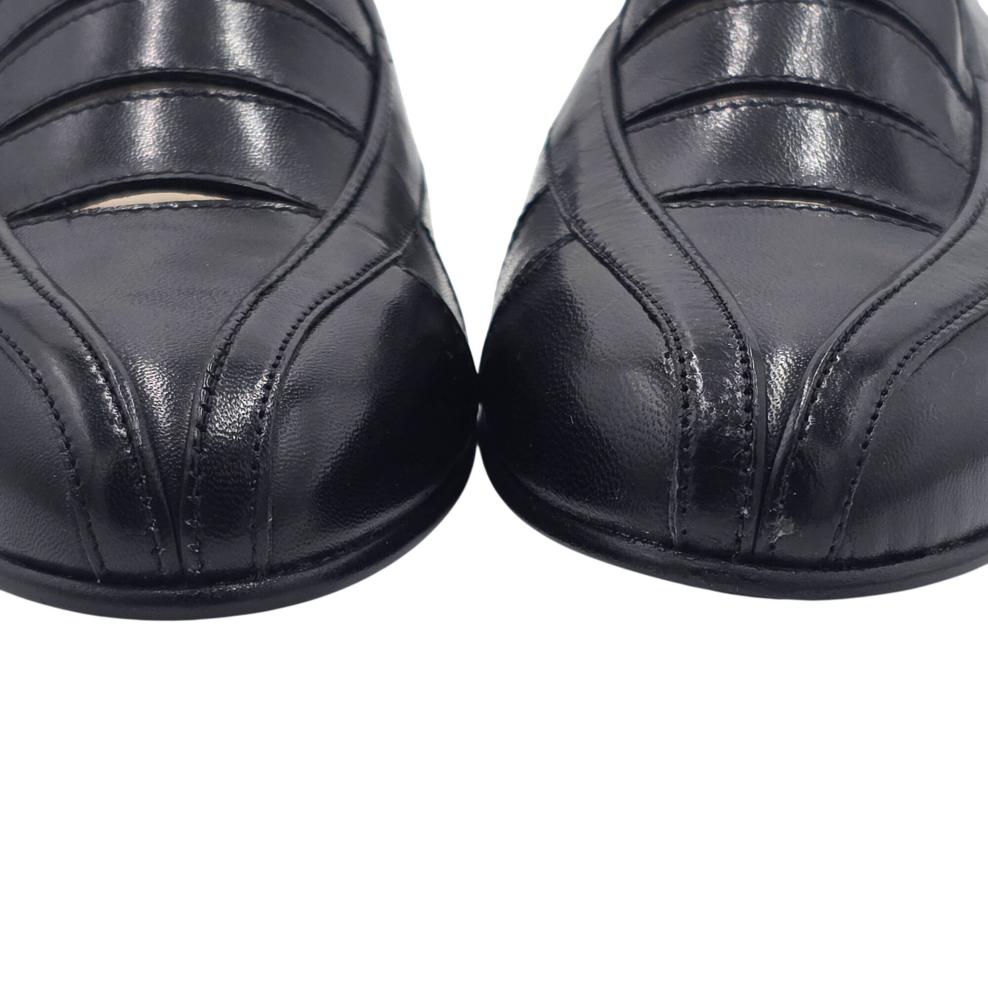 Other Vintage NEW Brassboot Spain Men 7 Black Leather Loafer Dress Size US 7 / EU 40 - 10 Thumbnail