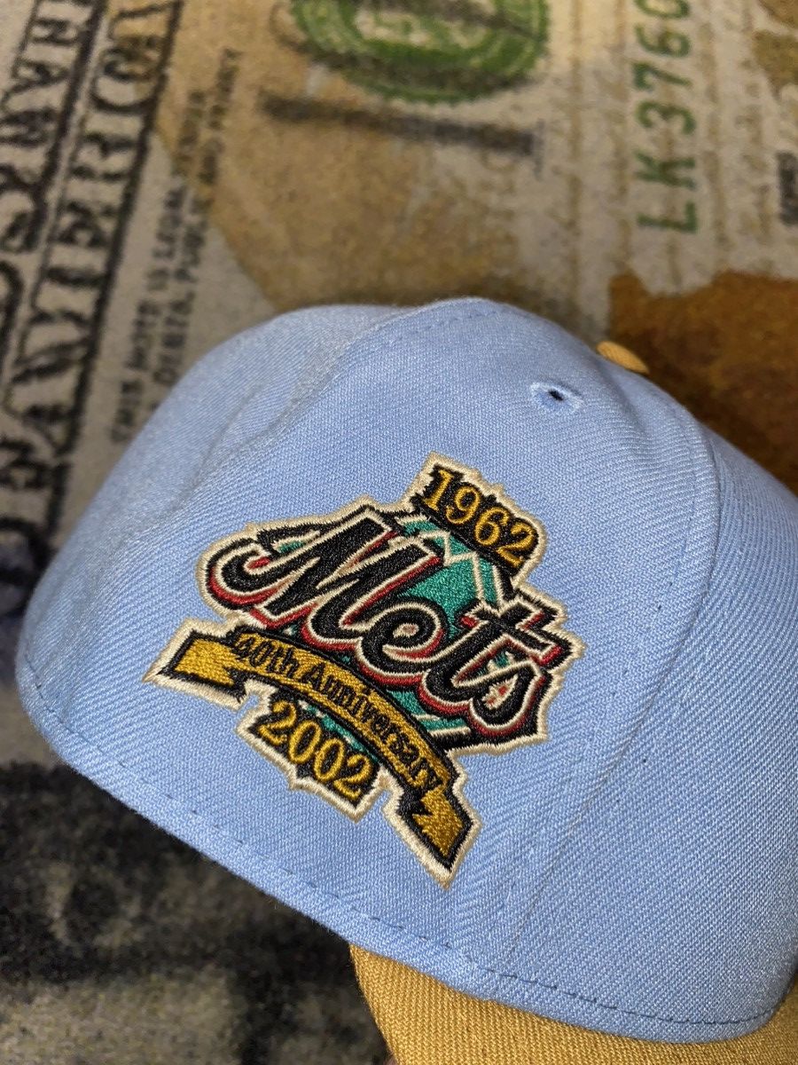 MLB × New Era New Era New York Mets 59FIFTY Hat 40th Ann (7 3/8) Size ONE SIZE - 3 Thumbnail