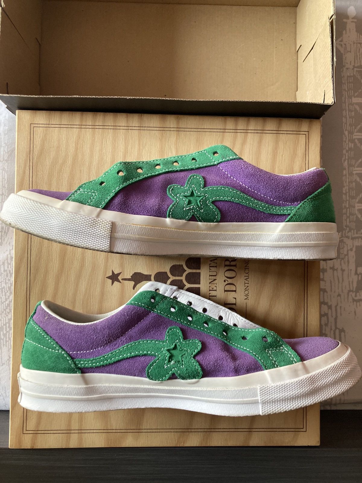 Converse × Golf Wang Converse One Star Ox Golf le Fleur Size US 9 / EU 42 - 2 Thumbnail
