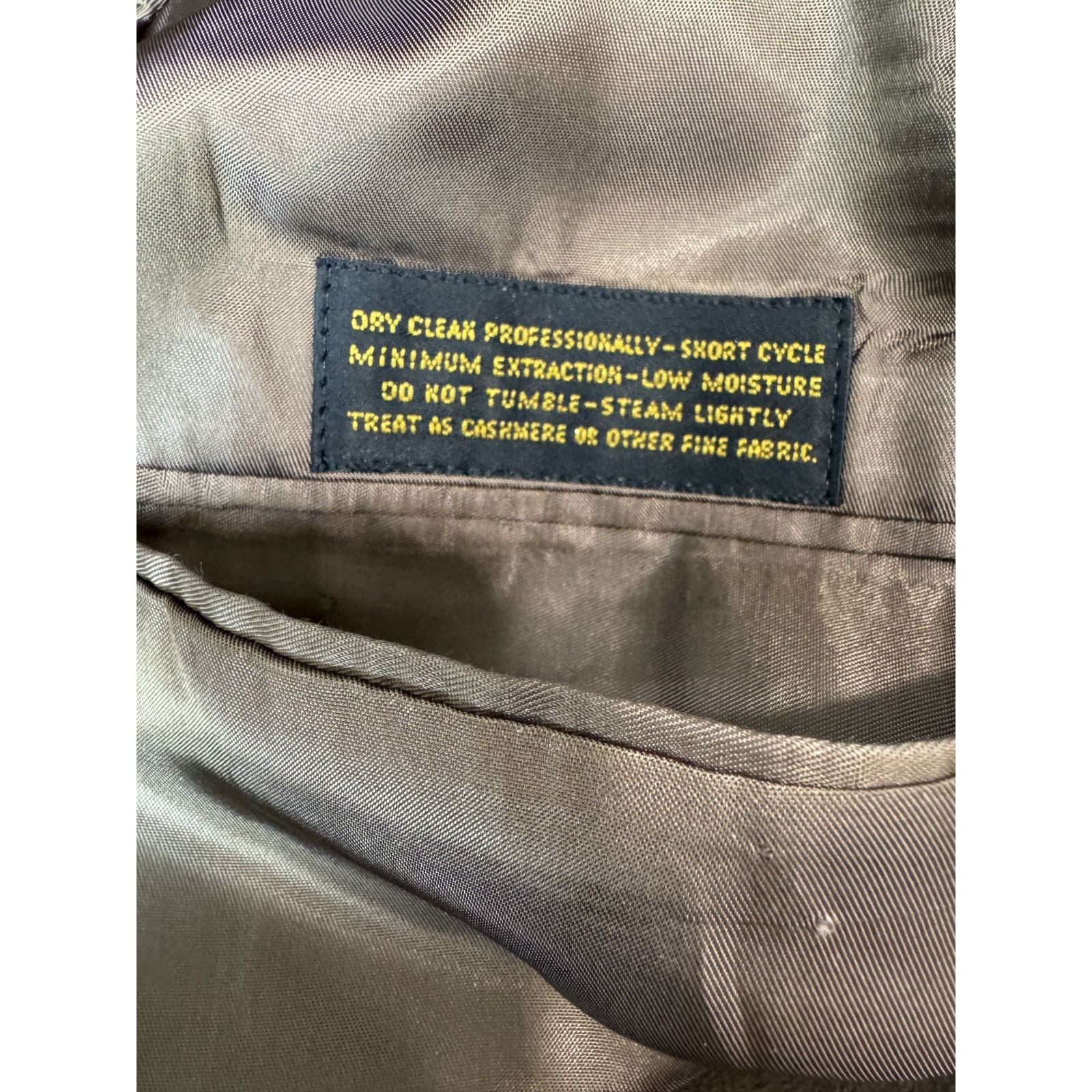 Other Vintage Marshall Field & Company Microsuede Blazer Brown 42 Size 42R - 11 Thumbnail