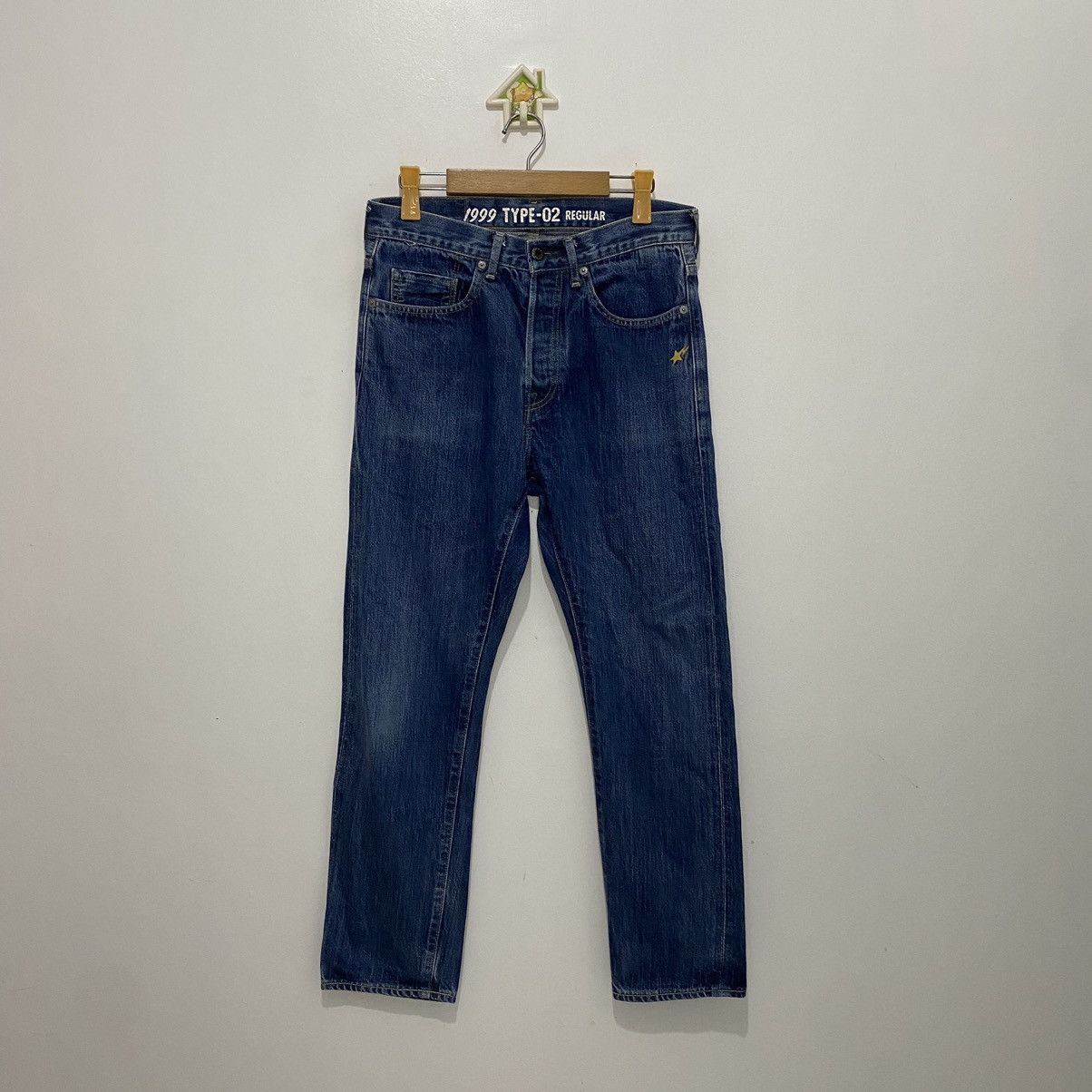Bape Bapesta Denim Jeans Size US 32 / EU 48 - 4 Thumbnail