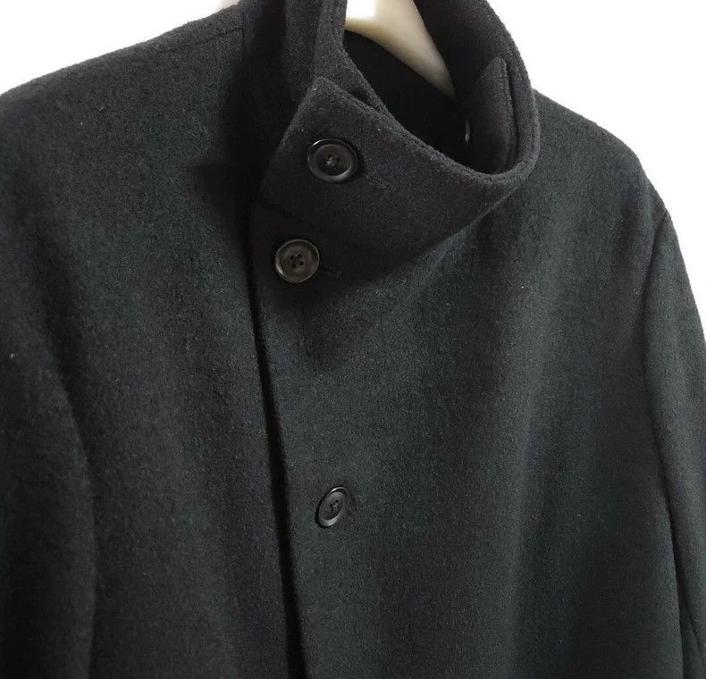 Yohji Yamamoto yohji yamamoto2015AW black wool coat-2505 Size US S / EU 44-46 / 1 - 4 Thumbnail