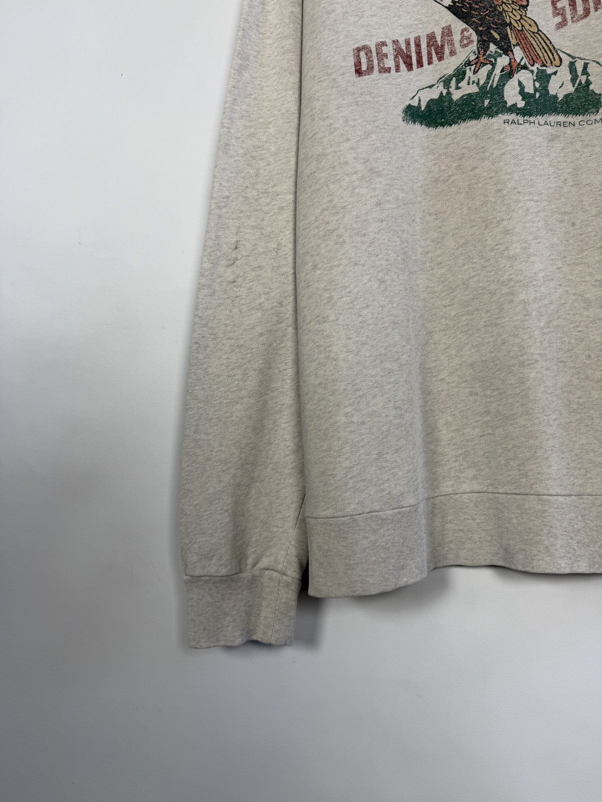 Denim & Supply Ralph Lauren Vintage Denim Supply Ralph Lauren Crew Sweatshirt Eagle XXL Size US XXL / EU 58 / 5 - 4 Thumbnail