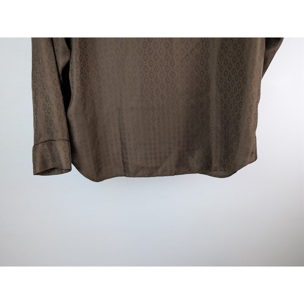 Saint Laurent Paris o1rshd1 Button Shirt in Brown Size US S / EU 44-46 / 1 - 12 Thumbnail