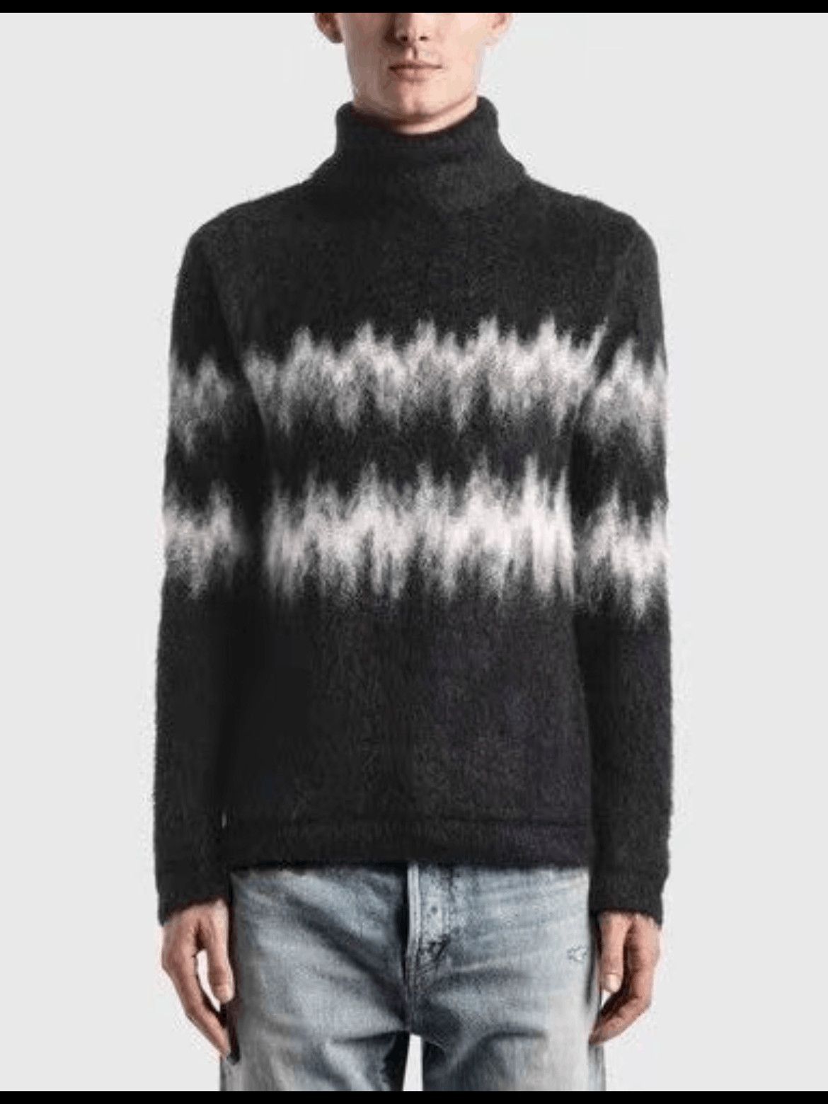 Saint Laurent Paris Saint Laurent Paris 20AW Mohair Knitwear Sweater-2508 Size US M / EU 48-50 / 2 - 8 Thumbnail
