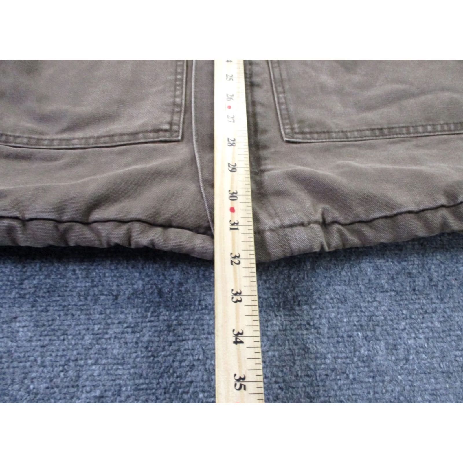 Carhartt VINTAGE Carhartt Jacket Mens XL Canvas Puffer Lined Workwear Coat Union Made Size US XL / EU 56 / 4 - 4 Thumbnail