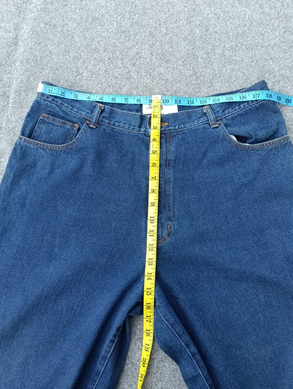 Kansai Yamamoto 90s baggy KANSAI IMPACT Embroidered Eagle Denim Jeans Size US 36 / EU 52 - 5 Thumbnail