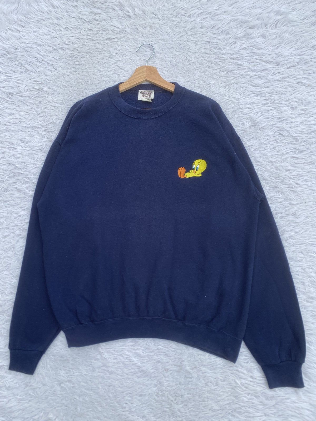 Warner Bros Rare Vintage 1994 Looney Tunes Warner Bros Sweater Size US L / EU 52-54 / 3 - 4 Thumbnail