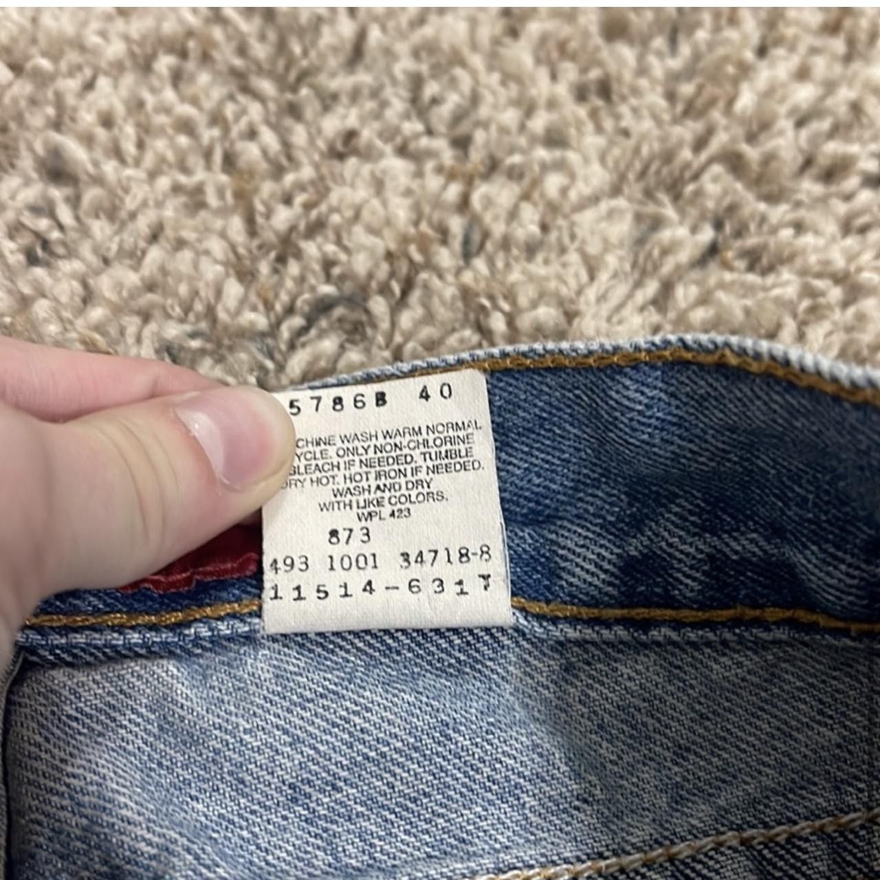 Levi's × Vintage Vintage Paint Splatter Levis Size 28" / US 6 / IT 42 - 5 Thumbnail