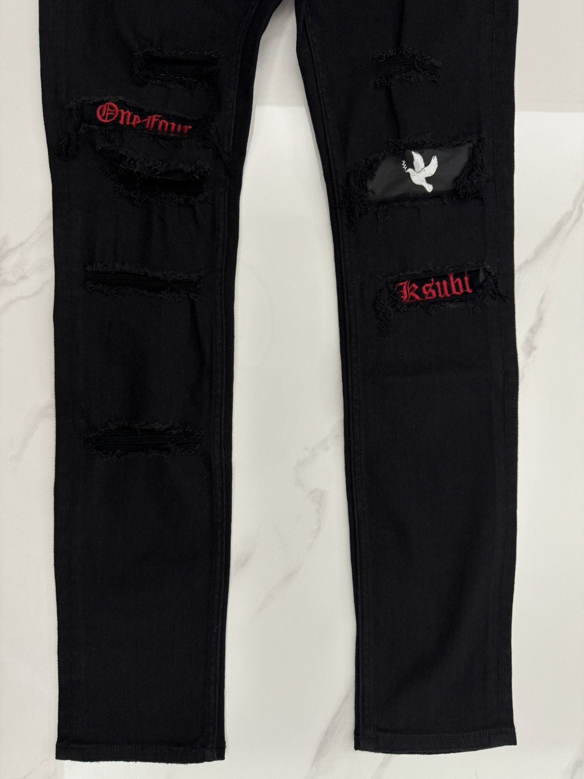 Ksubi × Trippie Redd *UNRELEASED! Van Winkle 1400 skinny fit jeans Size US 31 - 6 Thumbnail