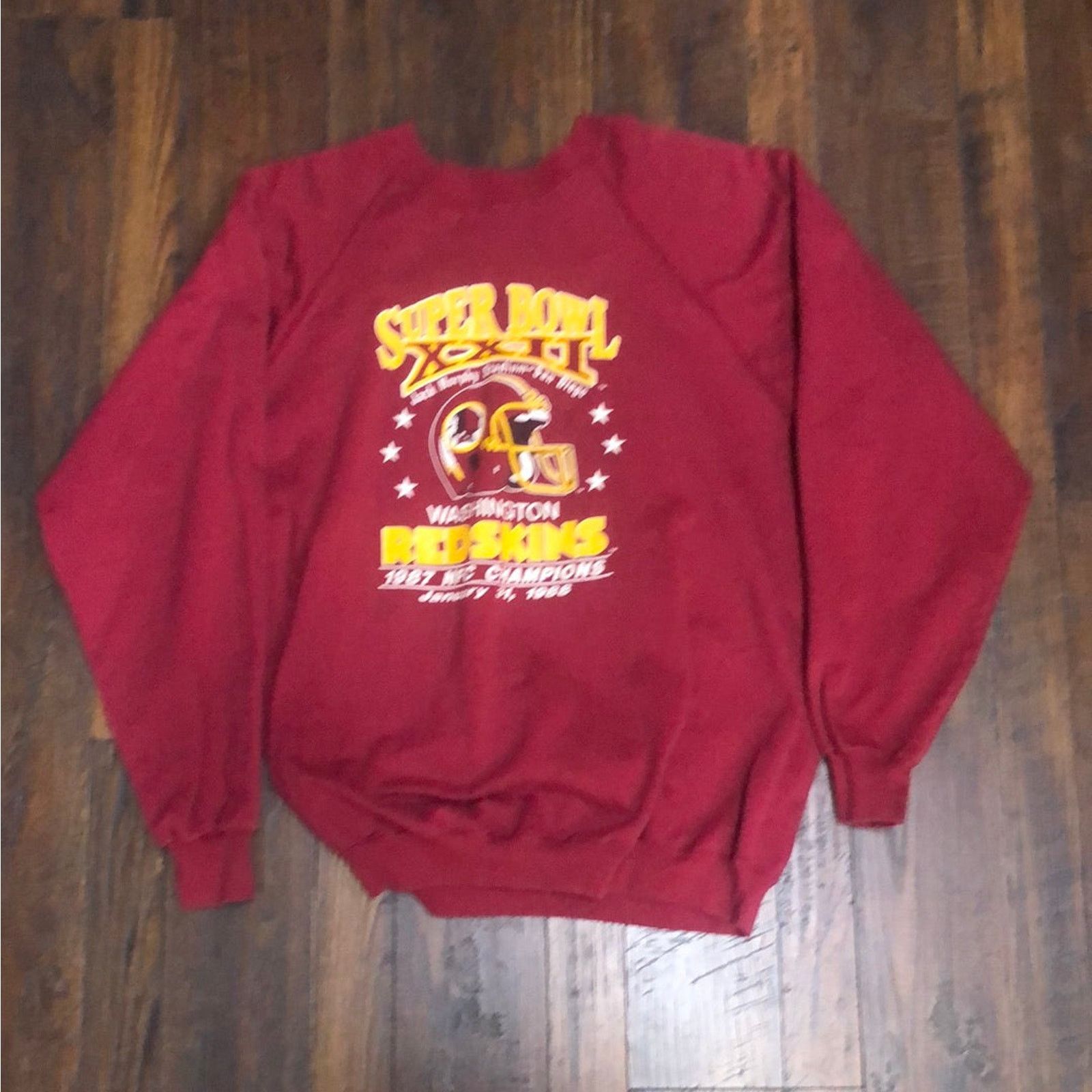 NFL Vintage 1988 NFL Super Bowl XL Washington Redskins 2XL Size US XXL / EU 58 / 5 - 1 Thumbnail