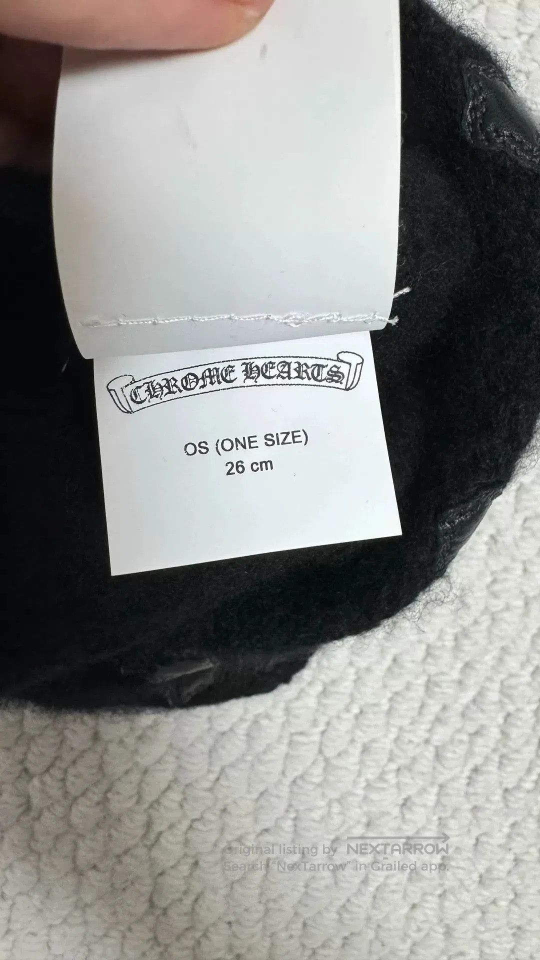 Chrome Hearts chrome hearts black cross cashmere beanie. Size ONE SIZE - 7 Thumbnail