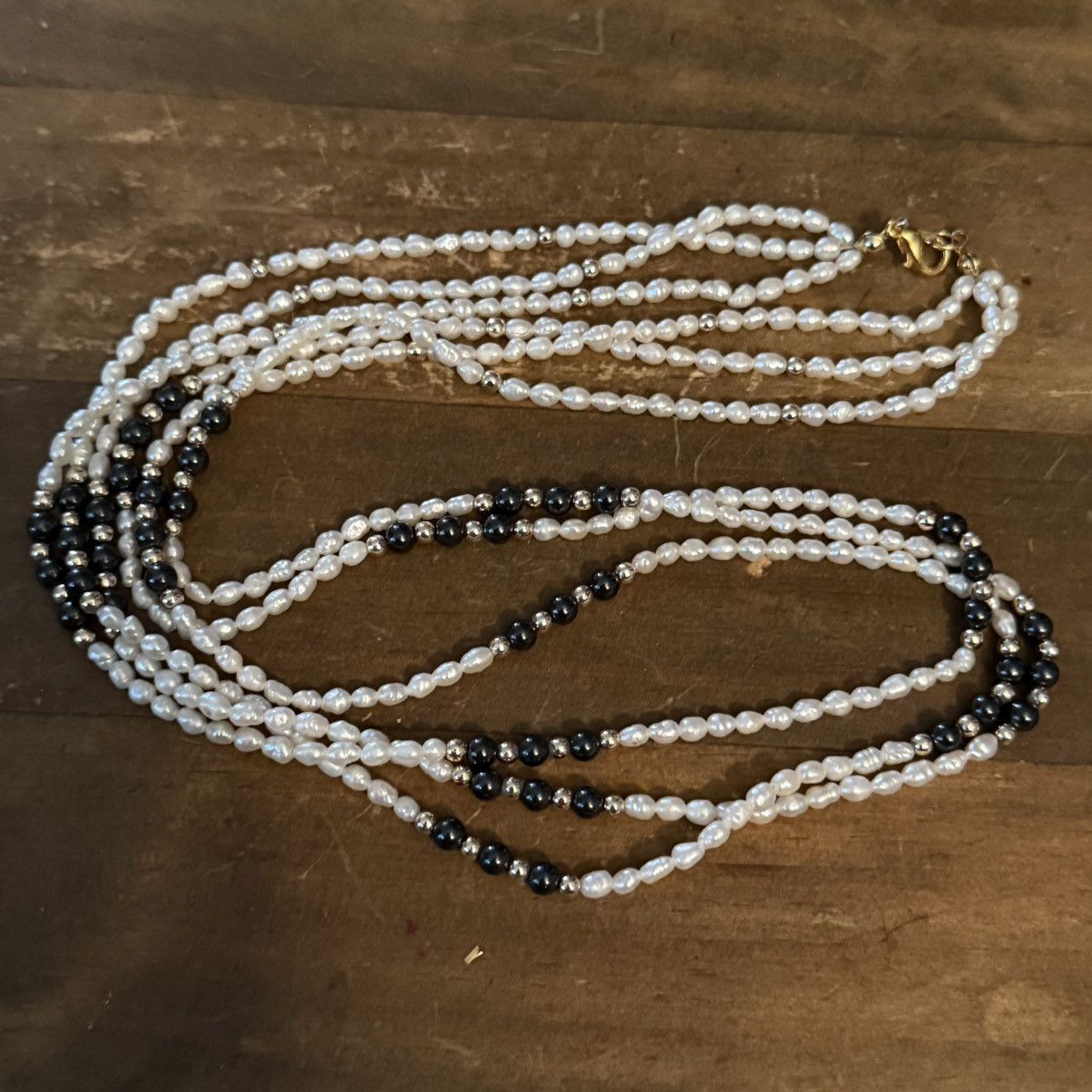 Vintage Vintage multi strand freshwater pearl necklace Size ONE SIZE - 2 Thumbnail