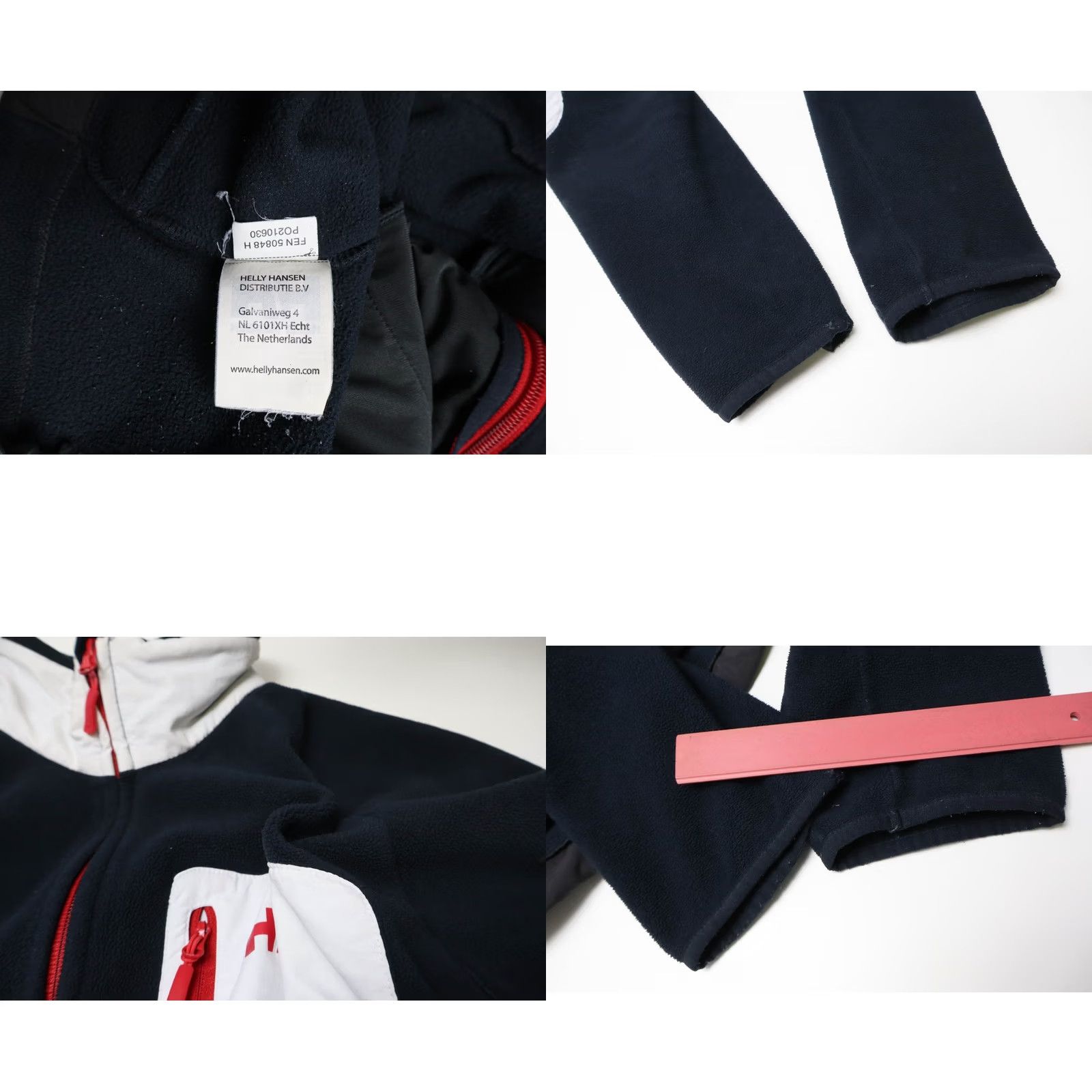 Helly Hansen Helly Hansen Sweatshirt Mens 2XL Dark Blue High Neck Logo Full Zip Fleece Jacket Hoodie? Size US XXL / EU 58 / 5 - 8 Thumbnail