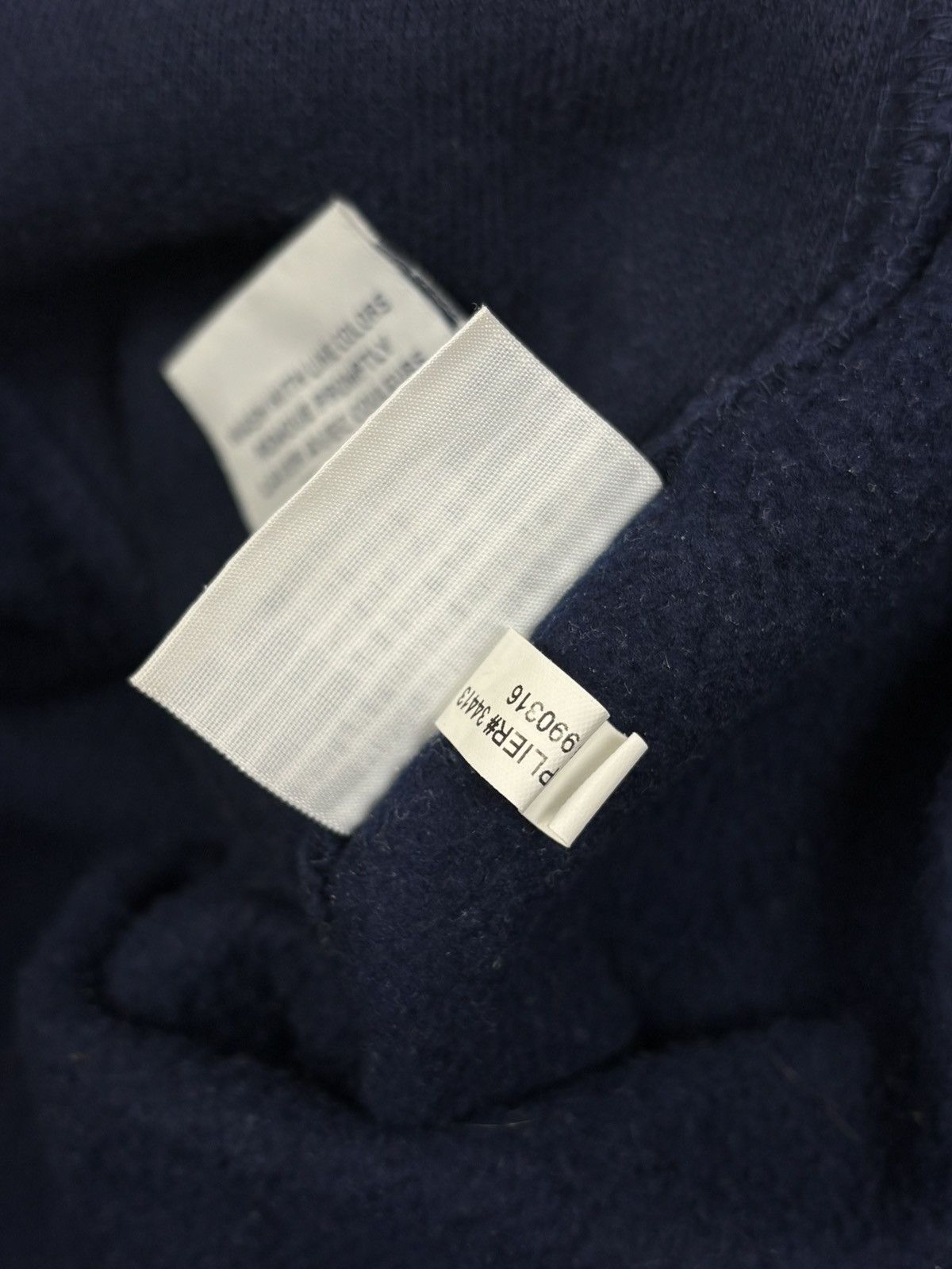 Polo Ralph Lauren Vintage Polo By Ralph Lauren Zip Hoodie Blue / Yellow Pony S Size US S / EU 44-46 / 1 - 10 Thumbnail