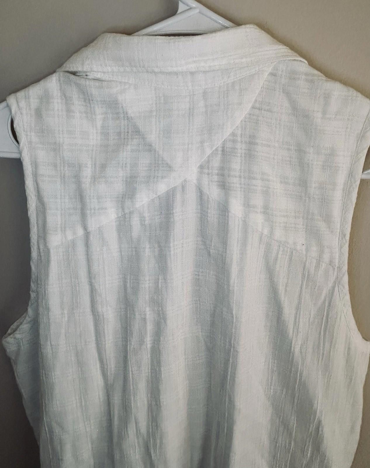 Abercrombie & Fitch Abercrombie & Fitch Romper Size L Summer Boho 100% Cotton Size 36" / US 14 / IT 50 - 6 Thumbnail