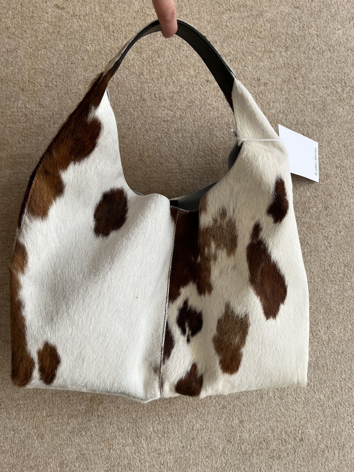 & Other Stories Cowhide cowprint all leather bag Size ONE SIZE - 8 Thumbnail