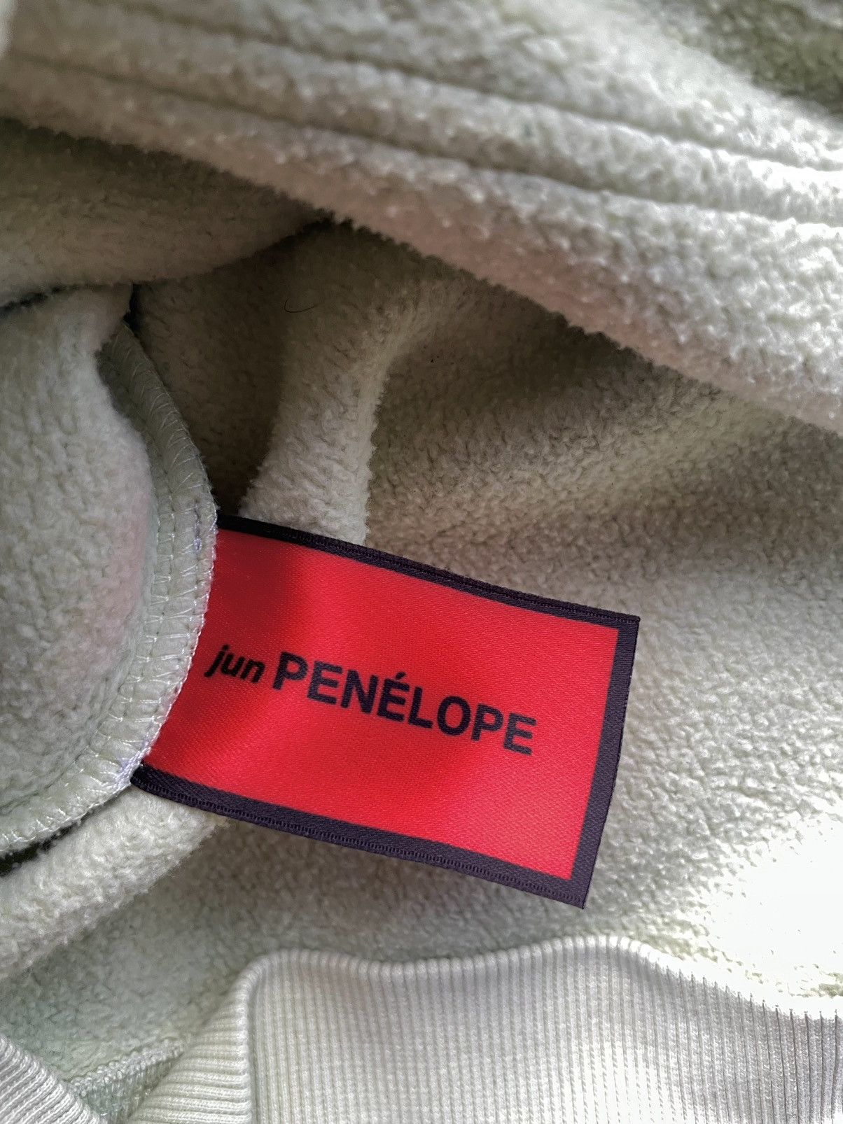 Vintage Custom Tailored Jun Penélope Hoodie Mintgreen Rare Size US M / EU 48-50 / 2 - 3 Thumbnail