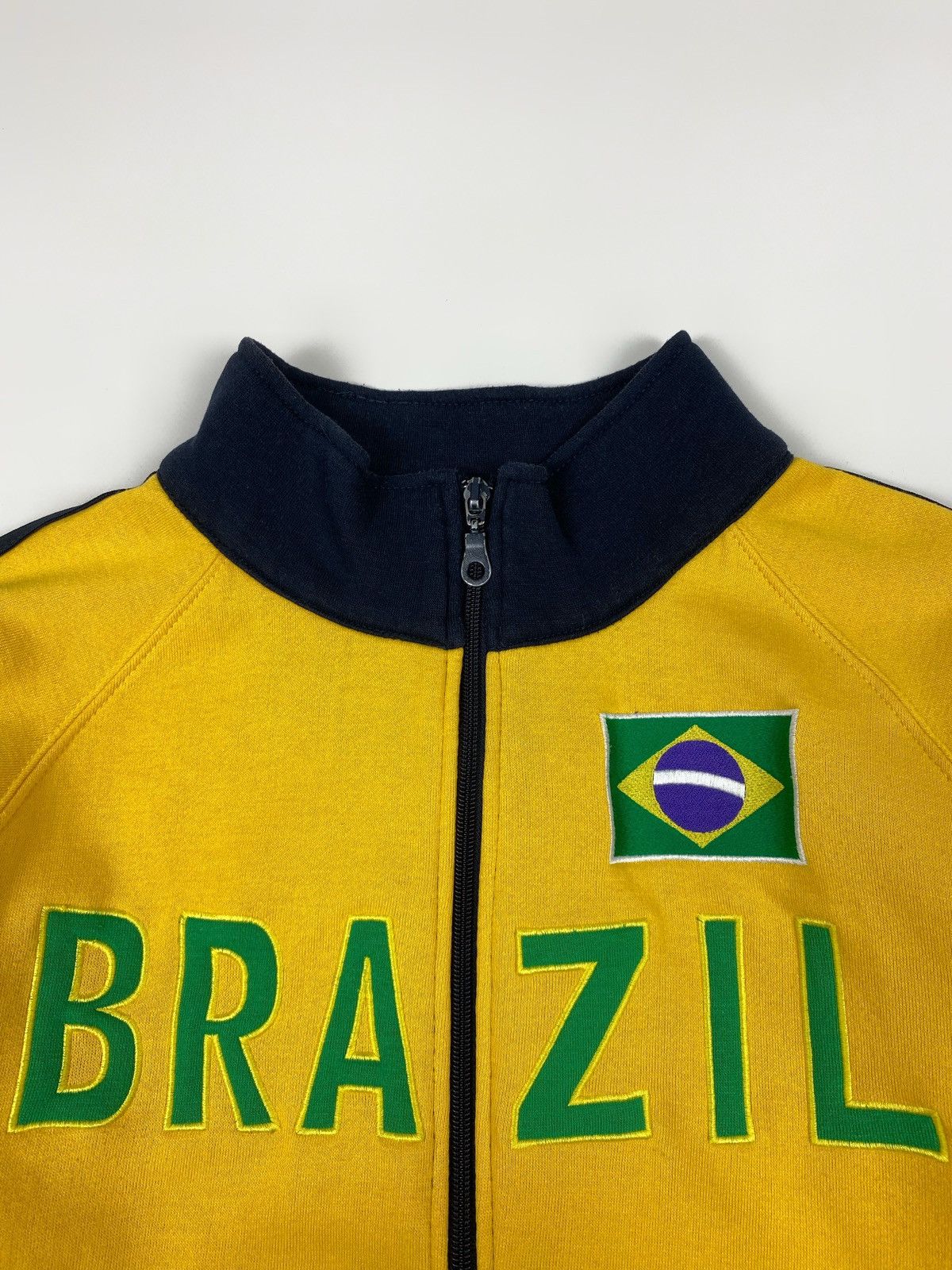 Vintage Y2K Vintage Kalciomania Brazil Team Track Top Size US M / EU 48-50 / 2 - 2 Thumbnail
