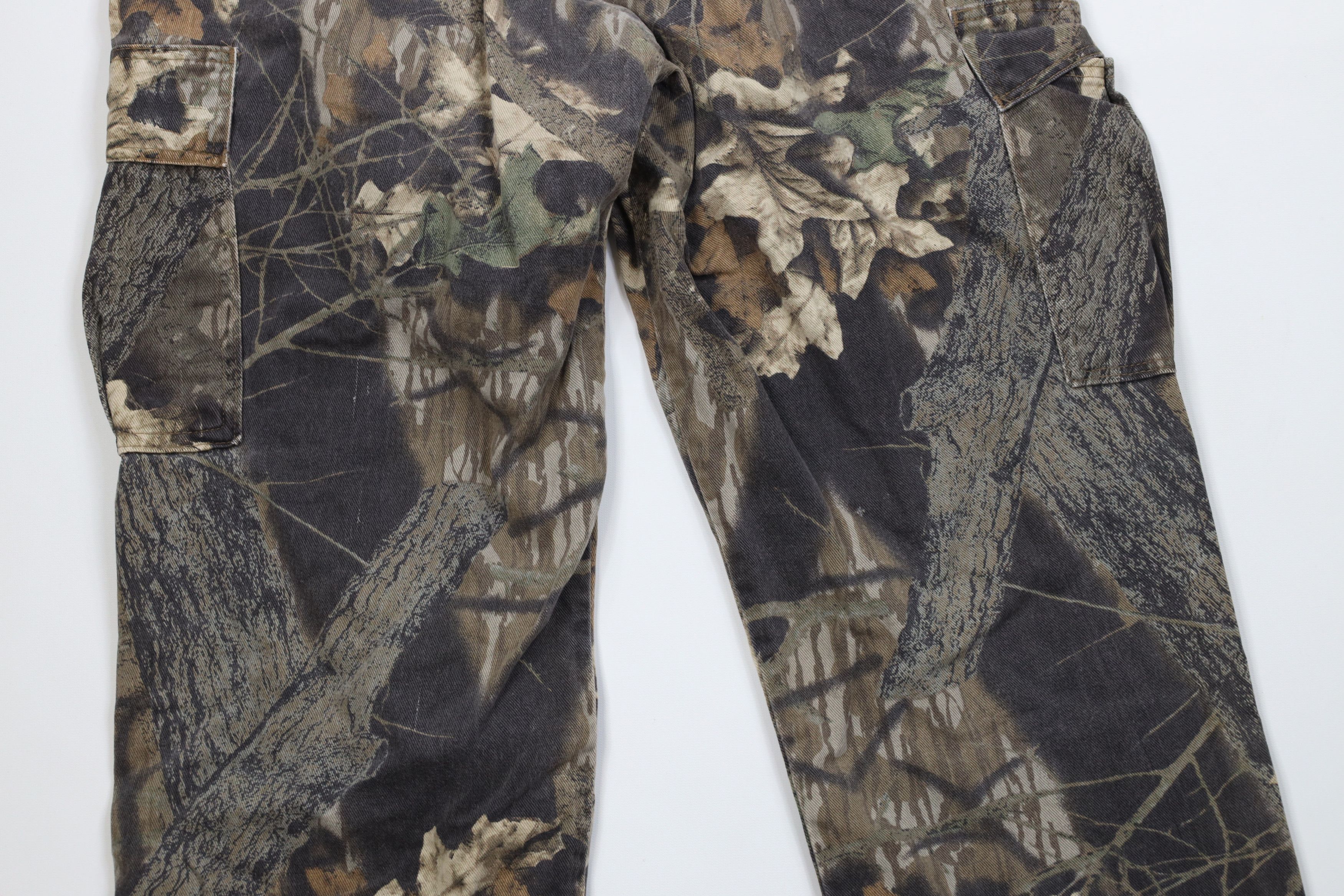 Mossy Oaks Vintage 90s Mossy Oak Camouflage Wide Leg Cargo Pants USA Size US 36 / EU 52 - 11 Thumbnail