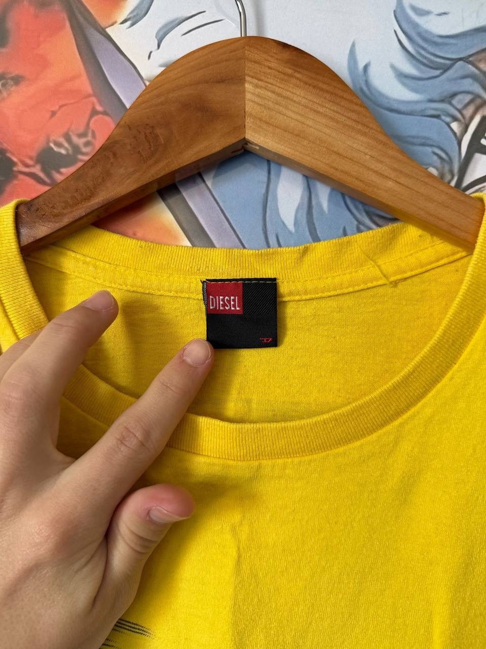 Diesel 1990’s Vintage Diesel Tee Shirt Archive Hype Size US L / EU 52-54 / 3 - 4 Thumbnail