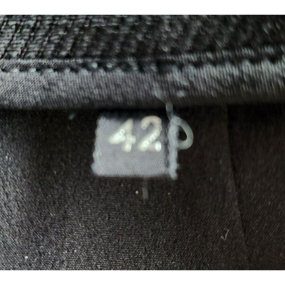 Tom Ford Tom Ford Wool Silk Skirt – IT 42 – Black – Leather Trim – Z Size 28" / US 6 / IT 42 - 5 Thumbnail