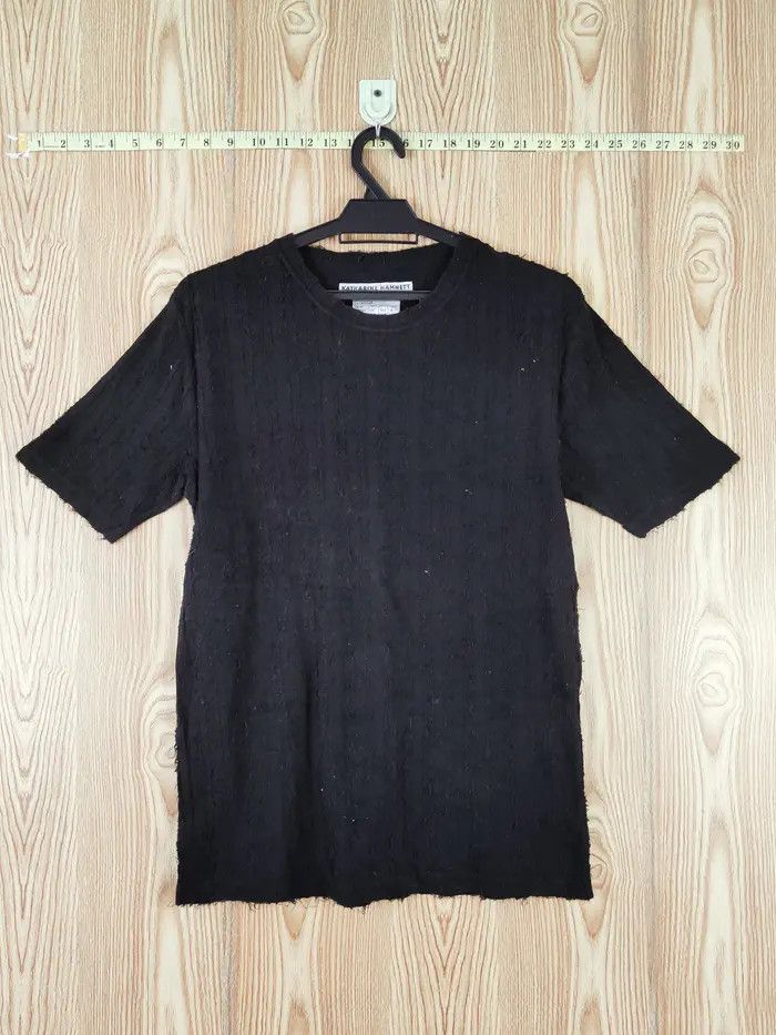 Katharine Hamnett London D Katharine Hamnett London Black Short Sleeve T-shirts #W745 Size US M / EU 48-50 / 2 - 1 Thumbnail