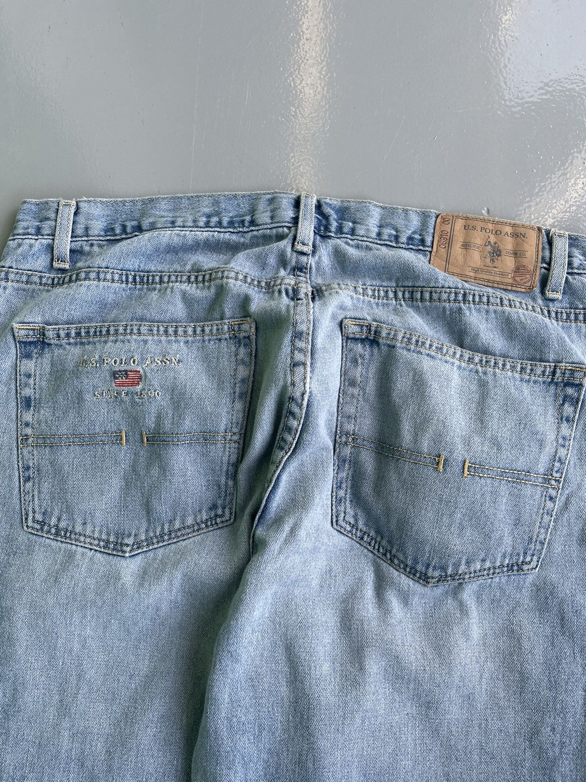 Carhartt vintage y2k polo assn baggy embroidered faded washed jeans Size US 36 / EU 52 - 2 Thumbnail